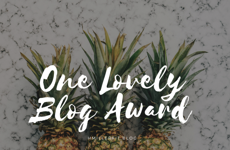 one lovely blog award